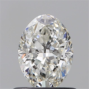 Foto Diamante Natural 0.62 quilates, Ovalado , Color G, claridad SI1 y certificado GIA de