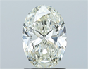 Diamante Natural 1.26 quilates, Ovalado , Color J, claridad VS1 y certificado GIA