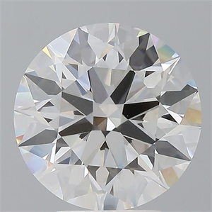 Picture of Lab Grown Diamond 4.60 Carats, Round with Ideal Cut, E Color, VVS2 Clarity and Certified by IGI