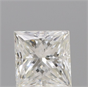 Natural Diamond 1.00 Carats, Princess with  Cut, H Color, VS2 Clarity and Certified by IGI