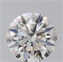 Natural Diamond 1.50 Carats, Round with Excellent Cut, H Color, VS2 Clarity and Certified by GIA