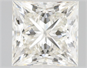 Diamante Natural 0.61 quilates, Princesa , Color K, claridad VVS2 y certificado GIA