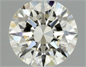 Diamante Natural 0.50 quilates, Redondo , Color J, claridad VVS1 y certificado GIA