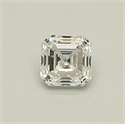 Diamante Natural 0.36 quilates, Asscher , Color E, claridad VVS1 y certificado GIA