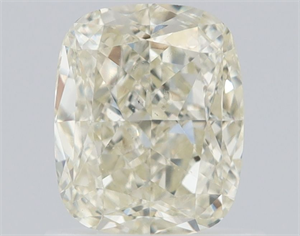 Foto Diamante Natural 1.00 quilates, Del cojín , Color N, claridad VS2 y certificado GIA de