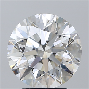 Foto Diamante Natural 3.50 quilates, Redondo , Color G, claridad VS1 y certificado GIA de