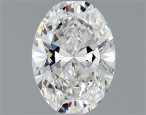 Picture of Natural Diamond 0.50 Carats, Oval with  Cut, E Color, VVS1 Clarity and Certified by GIA