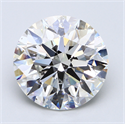 10.06 Carats, Round Diamond with Excellent Cut, H Color, SI2 Clarity and Certified by GIA