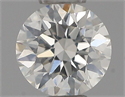 Natural Diamond 0.42 Carats, Round with Very Good Cut, H Color, SI1 Clarity and Certified by IGI