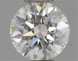 Picture of Natural Diamond 0.42 Carats, Round with Very Good Cut, H Color, SI1 Clarity and Certified by IGI