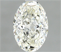 Natural Diamond 0.51 Carats, Oval with  Cut, I Color, IF Clarity and Certified by IGI