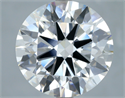 Lab Grown Diamond 8.02 Carats, Round with Ideal Cut, E Color, VS1 Clarity and Certified by IGI