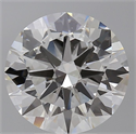 Del inventario de diamantes de laboratorio, 5.03 quilates, Redondo , Color F, claridad VVS2 y certificado IGI