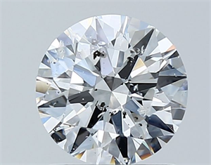 Foto Diamante Natural 1.00 quilates, Redondo , Color D, claridad SI2 y certificado IGI de