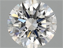 Del inventario de diamantes de laboratorio, 1.90 quilates, Redondo , Color F, claridad VS2 y certificado IGI