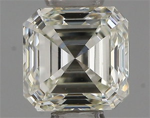 Foto Diamante Natural 0.51 quilates, Asscher , Color I, claridad VS1 y certificado IGI de