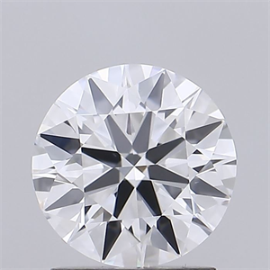 Picture of Lab Grown Diamond 1.52 Carats, Round with Ideal Cut, D Color, VS1 Clarity and Certified by IGI