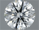 Diamante Natural 0.51 quilates, Redondo , Color I, claridad VVS1 y certificado GIA