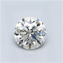 Diamante Natural 0.70 quilates, Redondo , Color J, claridad VS2 y certificado GIA