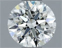 Natural Diamond 0.70 Carats, Round with Excellent Cut, H Color, VS1 Clarity and Certified by IGI