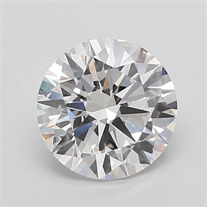 Picture of Lab Grown Diamond 5.02 Carats, Round with Ideal Cut, E Color, VVS2 Clarity and Certified by IGI