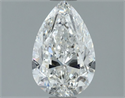 Natural Diamond 1.20 Carats, Pear with  Cut, I Color, SI2 Clarity and Certified by GIA