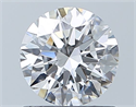 Diamante Natural 0.76 quilates, Redondo , Color D, claridad VVS2 y certificado GIA