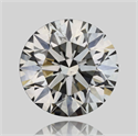 Diamante Natural 0.43 quilates, Redondo , Color K, claridad SI1 y certificado GIA