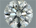 Diamante Natural 0.74 quilates, Redondo , Color J, claridad SI1 y certificado IGI