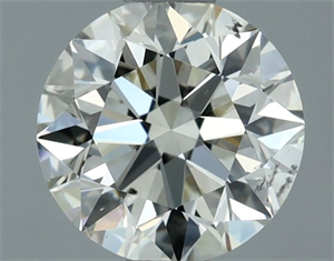 Foto Diamante Natural 0.74 quilates, Redondo , Color J, claridad SI1 y certificado IGI de