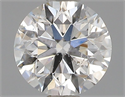 Natural Diamond 0.40 Carats, Round with Very Good Cut, E Color, I1 Clarity and Certified by GIA