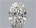 Diamante Natural 0.50 quilates, Ovalado , Color H, claridad VS1 y certificado GIA
