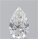 Natural Diamond 1.31 Carats, Pear with  Cut, G Color, VVS1 Clarity and Certified by GIA
