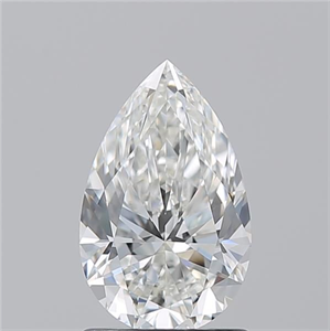 Picture of Natural Diamond 1.31 Carats, Pear with  Cut, G Color, VVS1 Clarity and Certified by GIA
