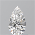 Natural Diamond 0.70 Carats, Pear with  Cut, E Color, VS1 Clarity and Certified by GIA
