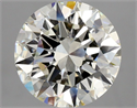 Diamante Natural 3.01 quilates, Redondo , Color K, claridad VVS2 y certificado GIA