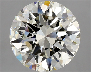 Foto Diamante Natural 3.01 quilates, Redondo , Color K, claridad VVS2 y certificado GIA de