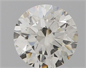 Natural Diamond 0.72 Carats, Round with Excellent Cut, I Color, VVS1 Clarity and Certified by IGI