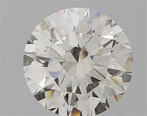 Picture of Natural Diamond 0.72 Carats, Round with Excellent Cut, I Color, VVS1 Clarity and Certified by IGI
