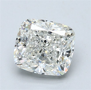 Foto Diamante Natural 1.80 quilates, Del cojín , Color I, claridad VVS1 y certificado GIA de