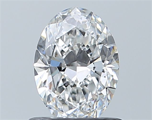Picture of Natural Diamond 0.70 Carats, Oval with  Cut, E Color, VVS2 Clarity and Certified by GIA