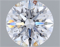 Del inventario de diamantes de laboratorio, 2.01 quilates, Redondo , Color D, claridad VVS2 y certificado IGI