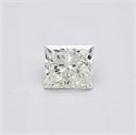 Diamante Natural 0.34 quilates, Princesa , Color K, claridad VVS2 y certificado GIA
