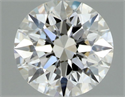 Natural Diamond 0.52 Carats, Round with Excellent Cut, F Color, VVS1 Clarity and Certified by GIA