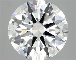 Picture of Lab Grown Diamond 3.02 Carats, Round with Ideal Cut, E Color, VS1 Clarity and Certified by IGI