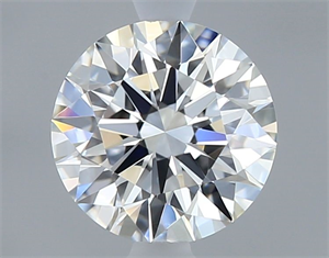 Picture of Natural Diamond 0.47 Carats, Round with Excellent Cut, G Color, VVS1 Clarity and Certified by GIA
