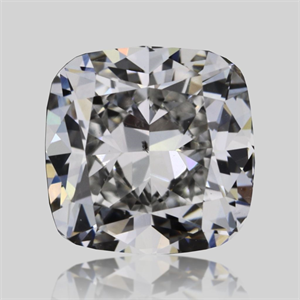 Foto Diamante Natural 0.50 quilates, Del cojín , Color G, claridad SI1 y certificado GIA de