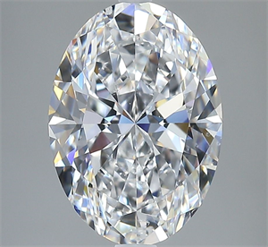 Foto Diamante Natural 3.52 quilates, Ovalado , Color D, claridad SI1 y certificado GIA de