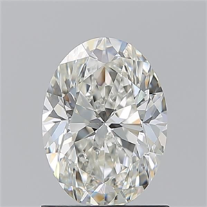 Picture of Natural Diamond 1.20 Carats, Oval with  Cut, I Color, VS1 Clarity and Certified by GIA
