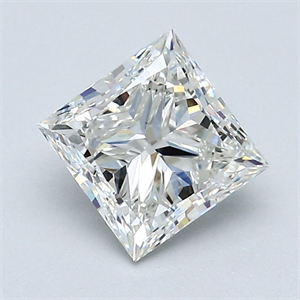 Foto Diamante Natural 1.20 quilates, Princesa , Color J, claridad VS1 y certificado GIA de